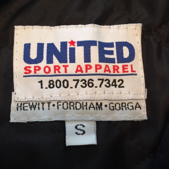 Varsity Cheering Leather/ Wool Jacket Small - Picture 3 of 11